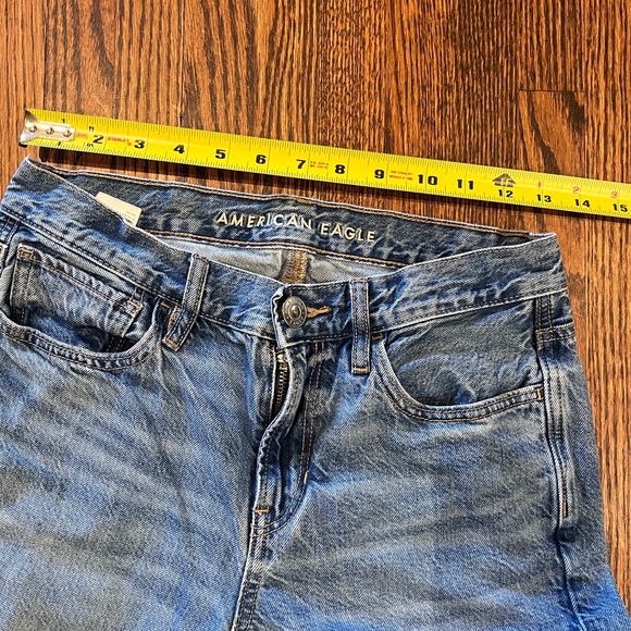 90s STRAIGHT AMERICAN EAGLES JEANS (no stretch) - Picture 7 of 8